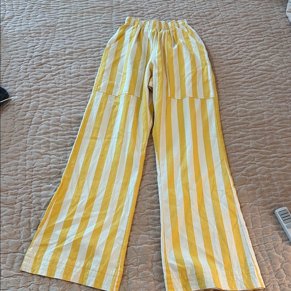 Big Bud Press action, pants Yellow and White Striped Pants XXS - Picture 10 of 10